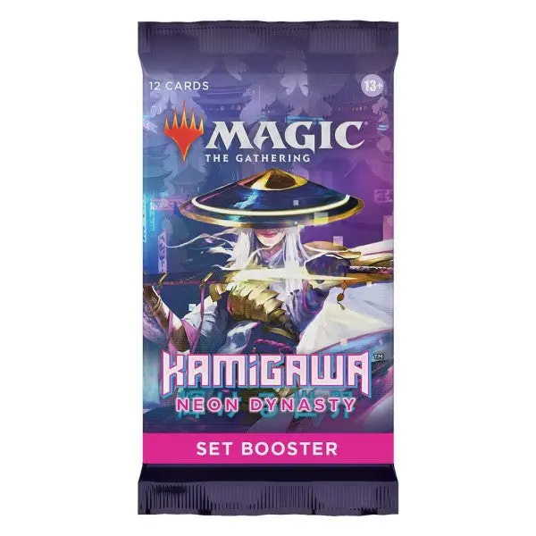 Mtg: Kamigawa Neon Dynasty Set Booster Pack 1