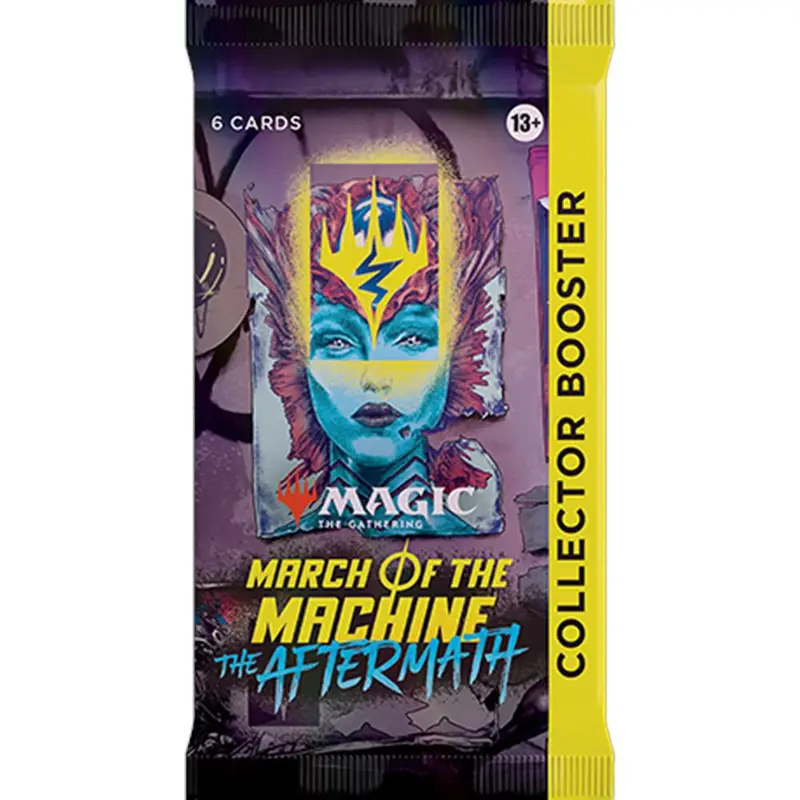 Mtg: March Of The Machine Aftermath Collector's Booster Pack 1