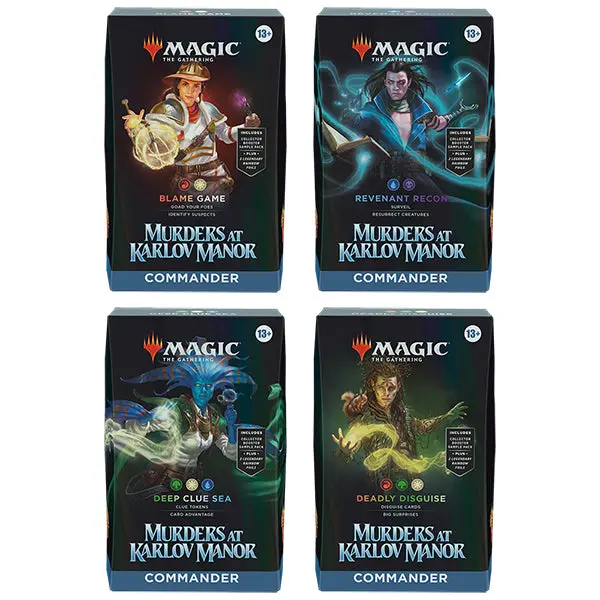 Mtg: Murders At Karlov Manor Commander Deck 1