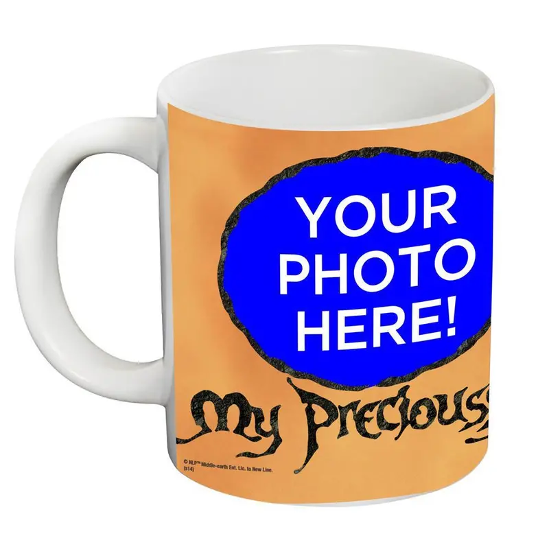 My Preciousss&Trade; The Lord Of The Rings Custom Photo Giant 20 Oz. White Mug 1