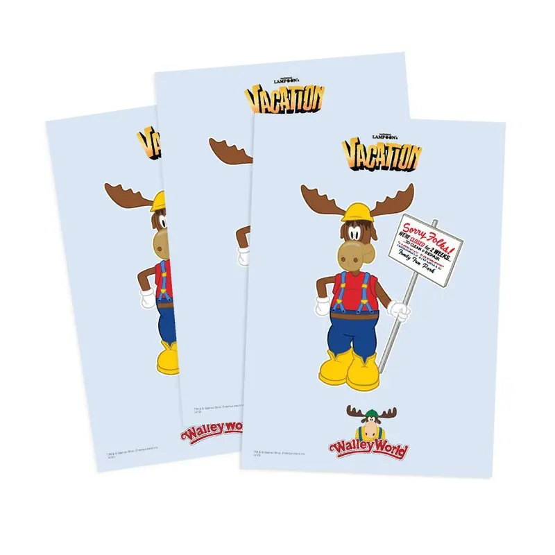 National Lampoon's Vacation Walley World&Trade; Note Cards 1