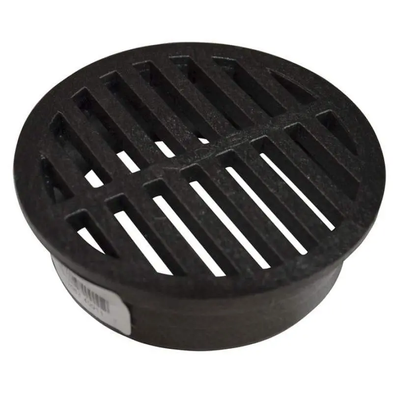 Nds - 11 - 4" Round Grate, Black 1