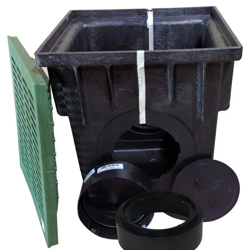 Nds - 1882Grkit - 18'' Square 2-Hole Basin Kit (Green Grate) 1