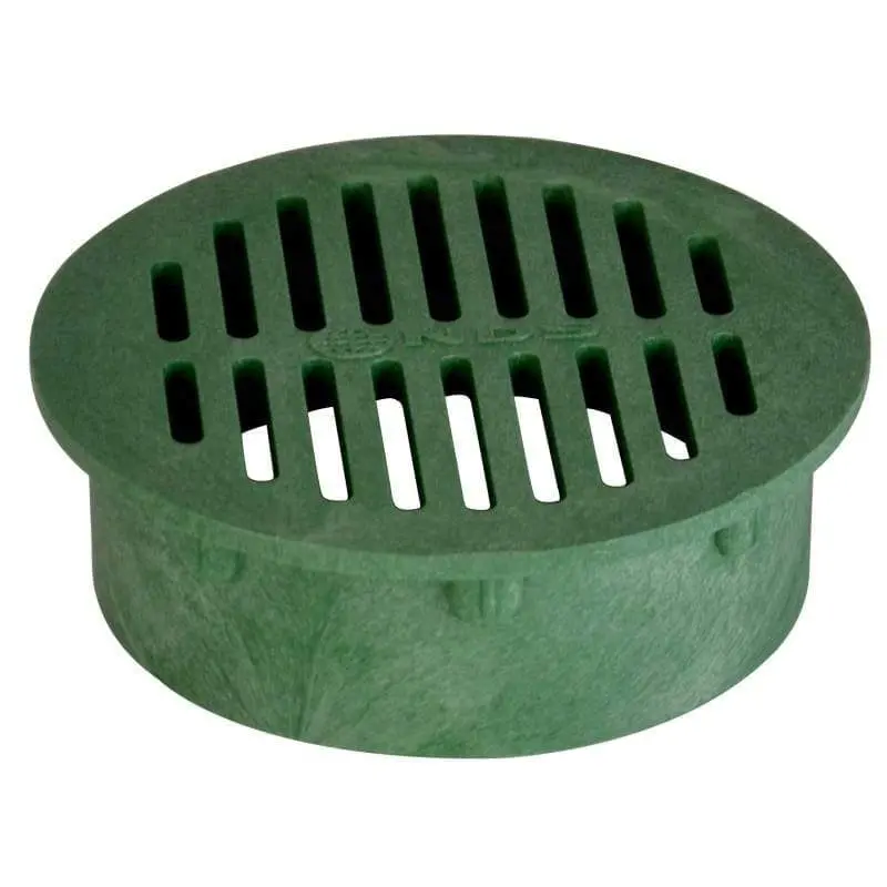 Nds-50 - 6'' Green Round Drainage Grate 1