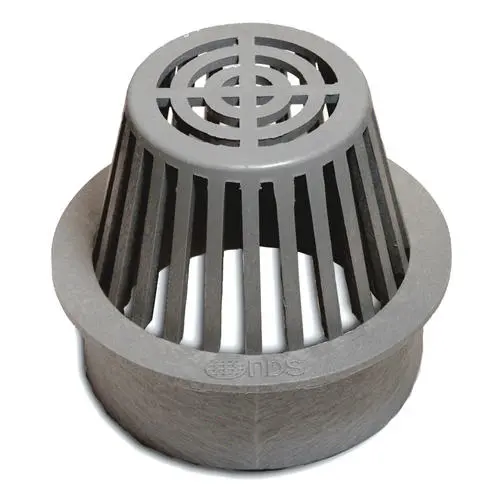 Nds - 81 - 6" Round Atrium Grate, Gray 1