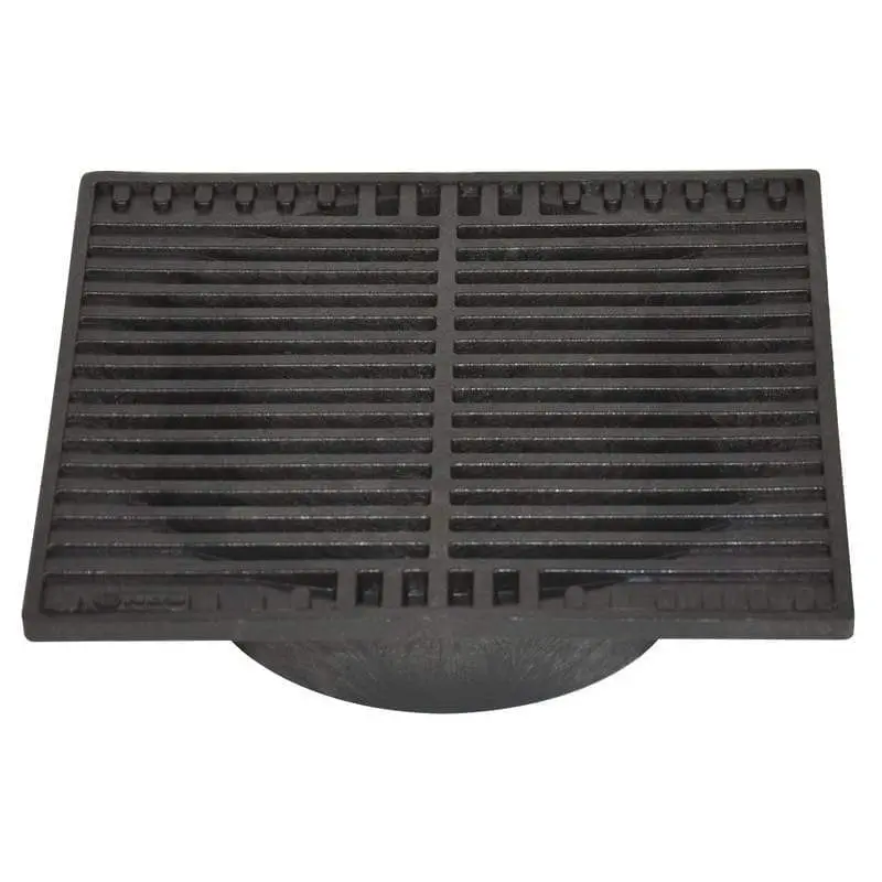 Nds - 970 - 9" Square Grate, Black 1