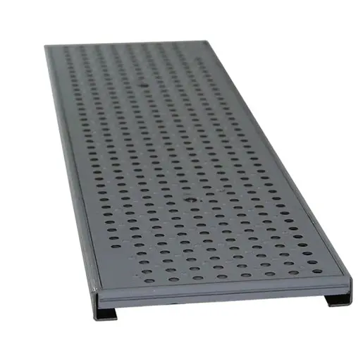 Nds - Ds-226 - 2' Dura Slope Stainless Steel Perforated Channel Grate 1