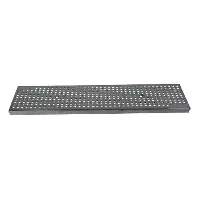 Nds - Ds-228 - 2' Dura Slope Galvanized Steel Perforated Channel Grate 1