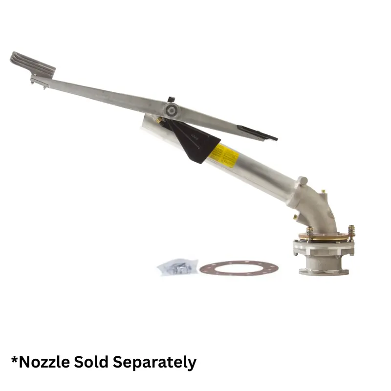 Nelson Big Gun Sprinkler - F200 - Full Circle (24° Trajectory) 4'' Nelson Flange Connection 1