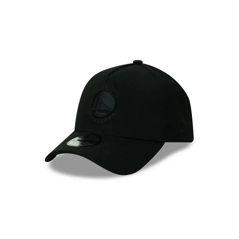 New Era Golden State Warriors Black 9Forty A-Frame Snapback 1