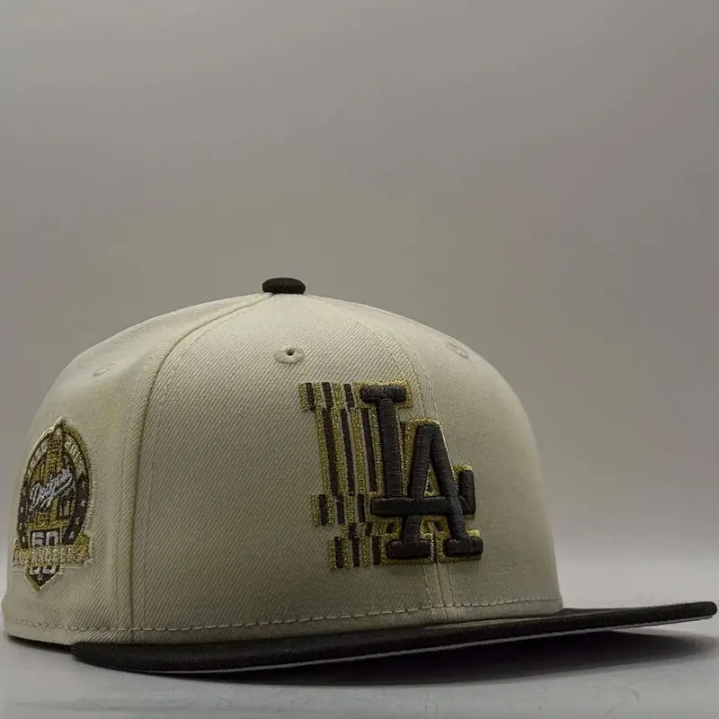 New Era Los Angeles Dodgers Chrome Black 59Fifty Fitted 1