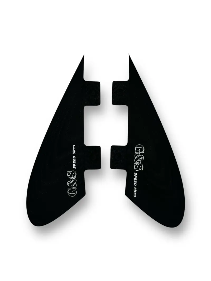 New! G&S Speed Bites - 2" X 4.75" Side Fins By Nvs - Fcs 1 1