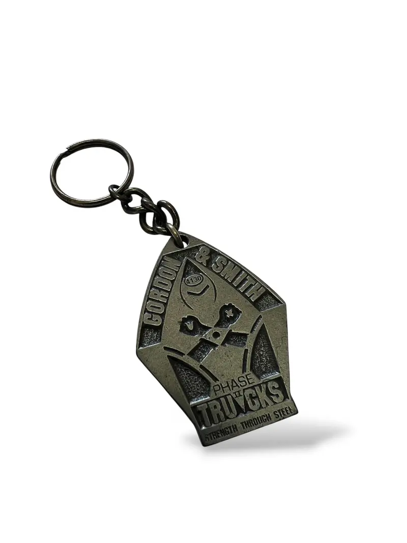 Nos Strength Through Steel G&S Trucks Keychain 1