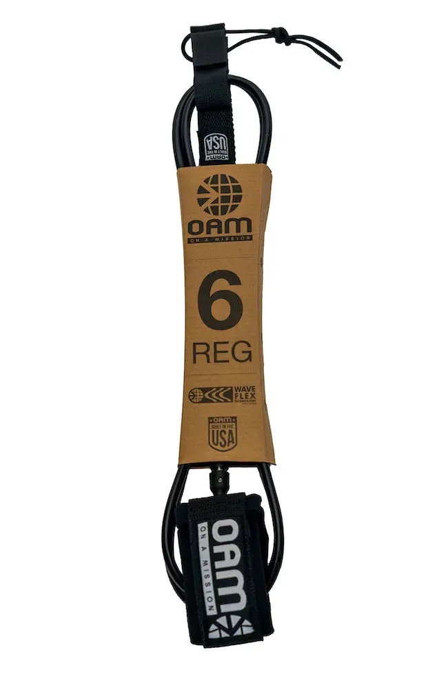 Oam 6' Regular Leash - Made In Usa 1