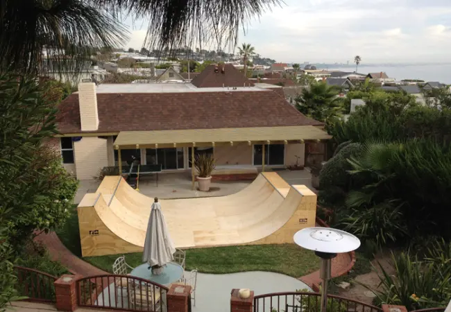 Oc Ramps Half Pipe Ramp - 16' Wide 6