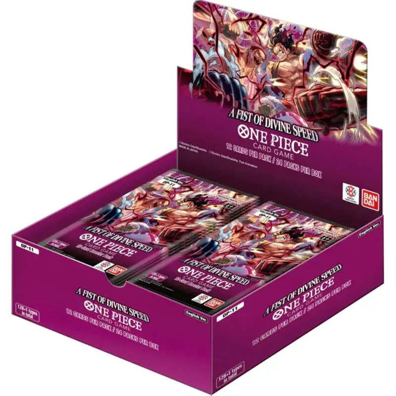One Piece Tcg: A Fist Of Divine Speed Booster Box Op-11 1