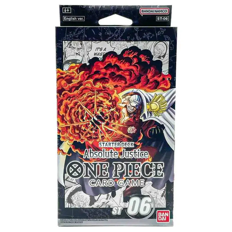 One Piece Tcg: Absolute Justice Starter Deck (St-06) 1