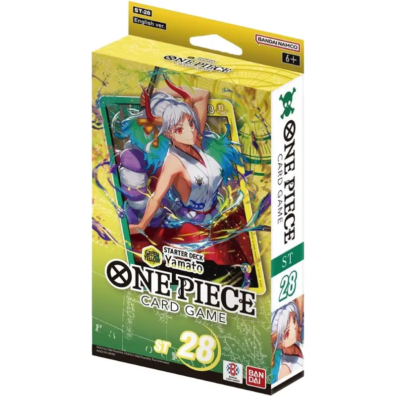 One Piece Tcg: Green/Yellow Yamato [St-28] 1