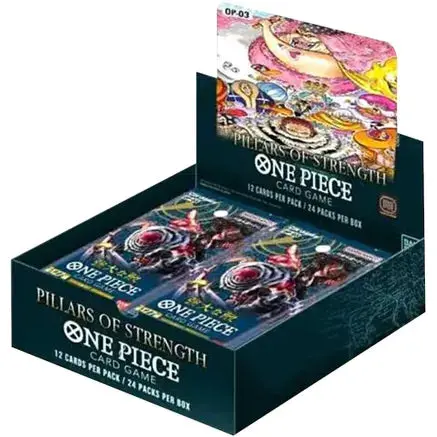 One Piece Tcg: Pillars Of Strength Booster Box (Op-03) 1