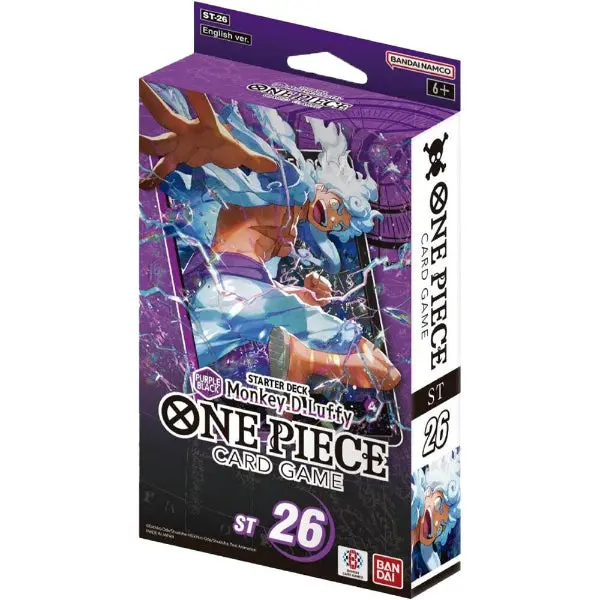 One Piece Tcg: Purple/Black Monkey.D.Luffy [St-26] 1