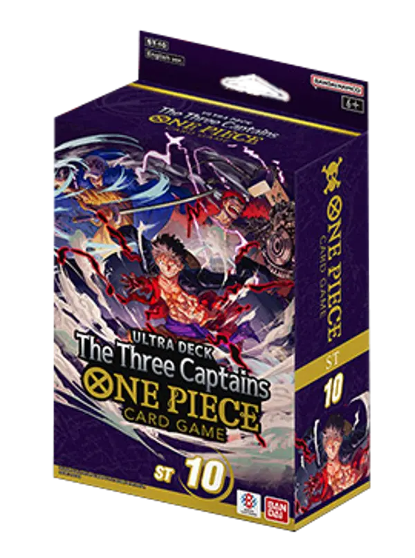One Piece Tcg: Ultimate Deck - The Three Captains (St-10) 1