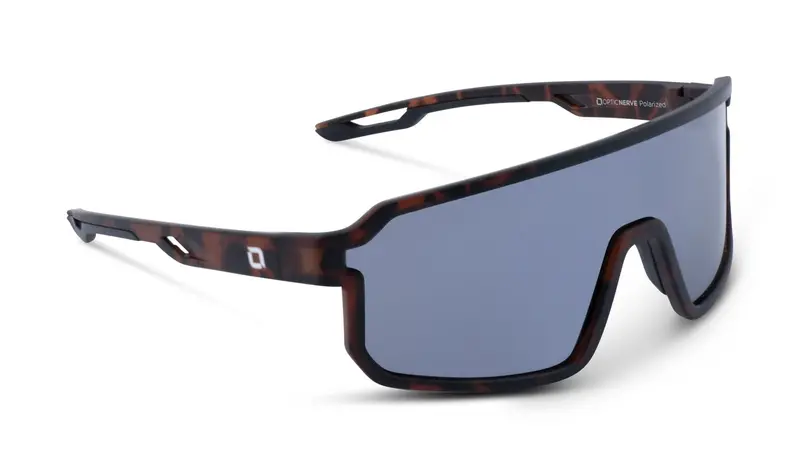 Optic Nerve Scraggy Sunglasses -Brown/Blue Mirror Polarized 1