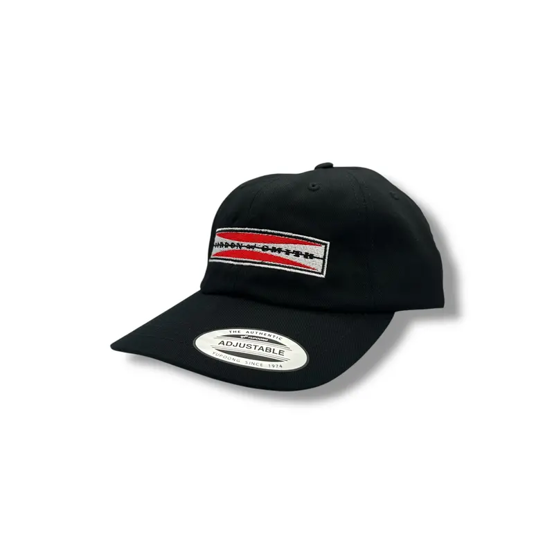 Original Bar Logo Adjustable Dad Hat - Black 1