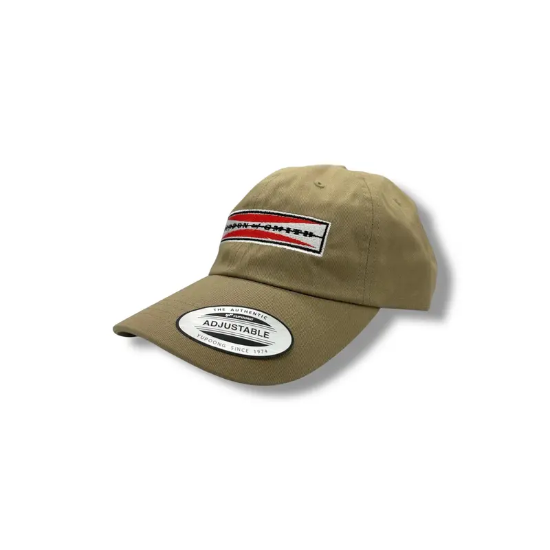 Original Bar Logo Adjustable Dad Hat - Khaki 1