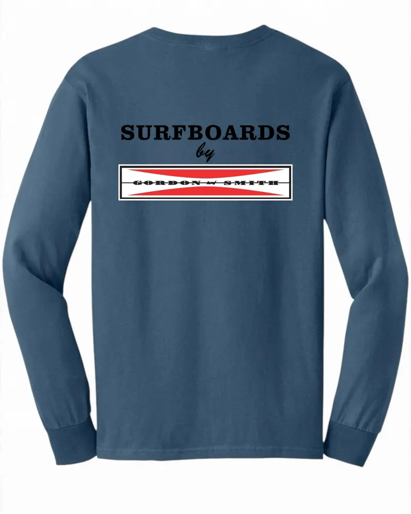 Original Logo Long Sleeve - Indigo Blue 1