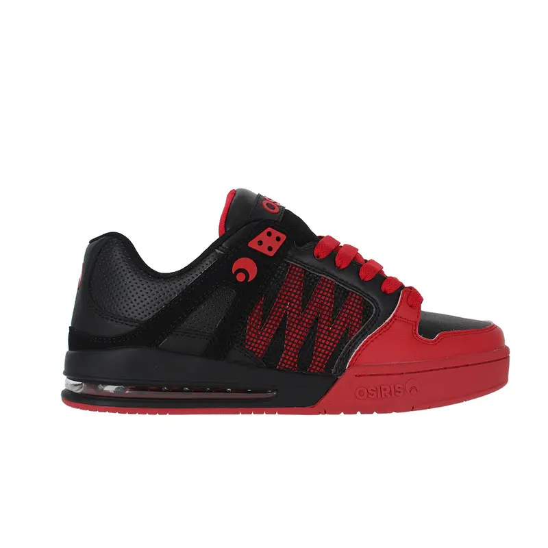 Osiris Pixel - Black/Red/Black 1