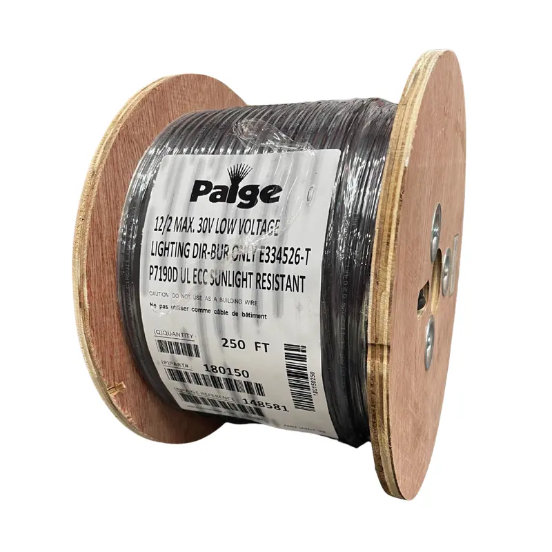 Paige - 12/2 X 250' - 12 Awg Low Voltage Landscape Lighting Wire 1