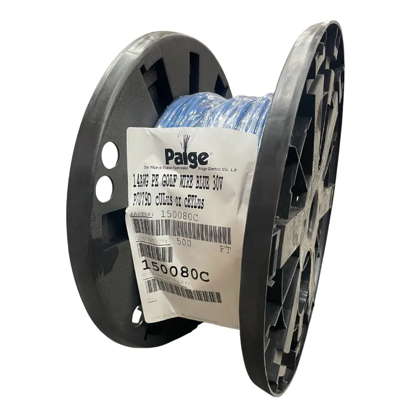 Paige - 14/1 X 500' - 14 Awg Underground Sprinkler Wire (Blue) 1