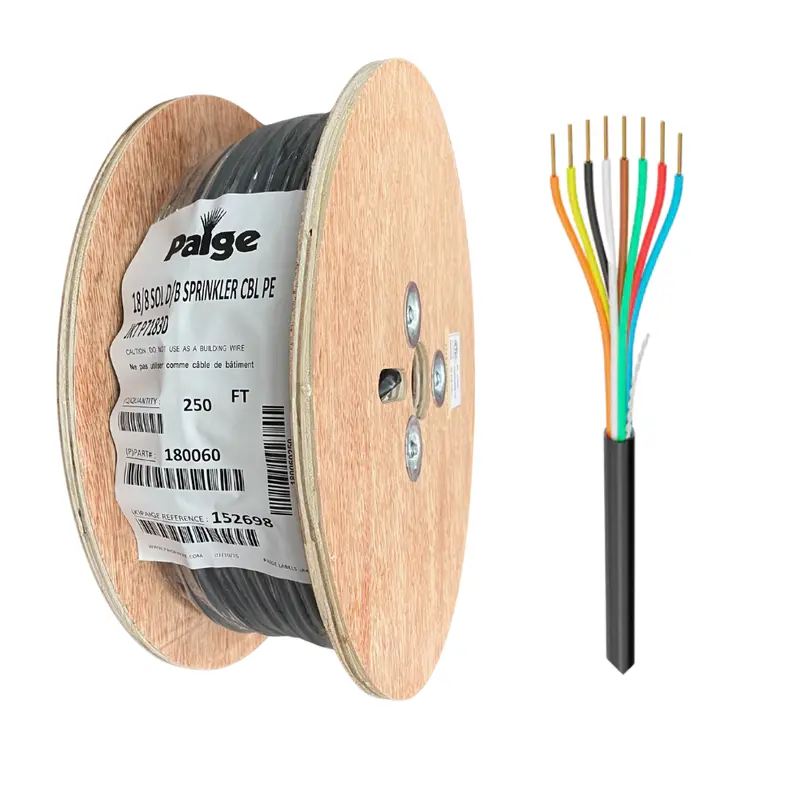 Paige - 18/8 X 250' - 18 Awg 8 Conductor Underground Sprinkler Wire 1