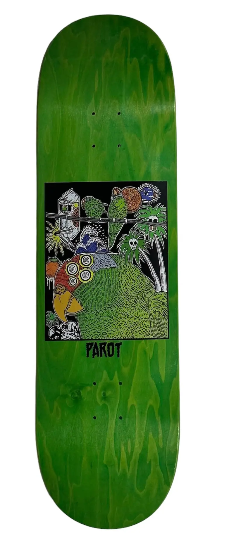 Parot Skateboards Bat Killer Artist Deck 1