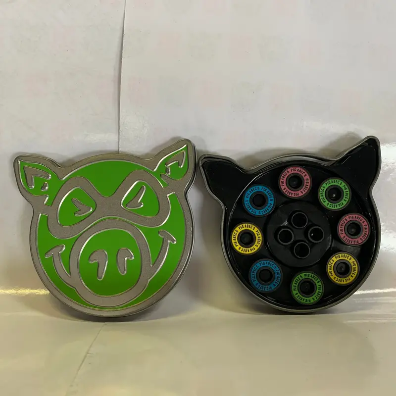 Pig Abec 5 Neon Bearings 1