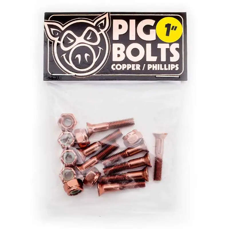 Pig Copper Bolts - Phillips 1
