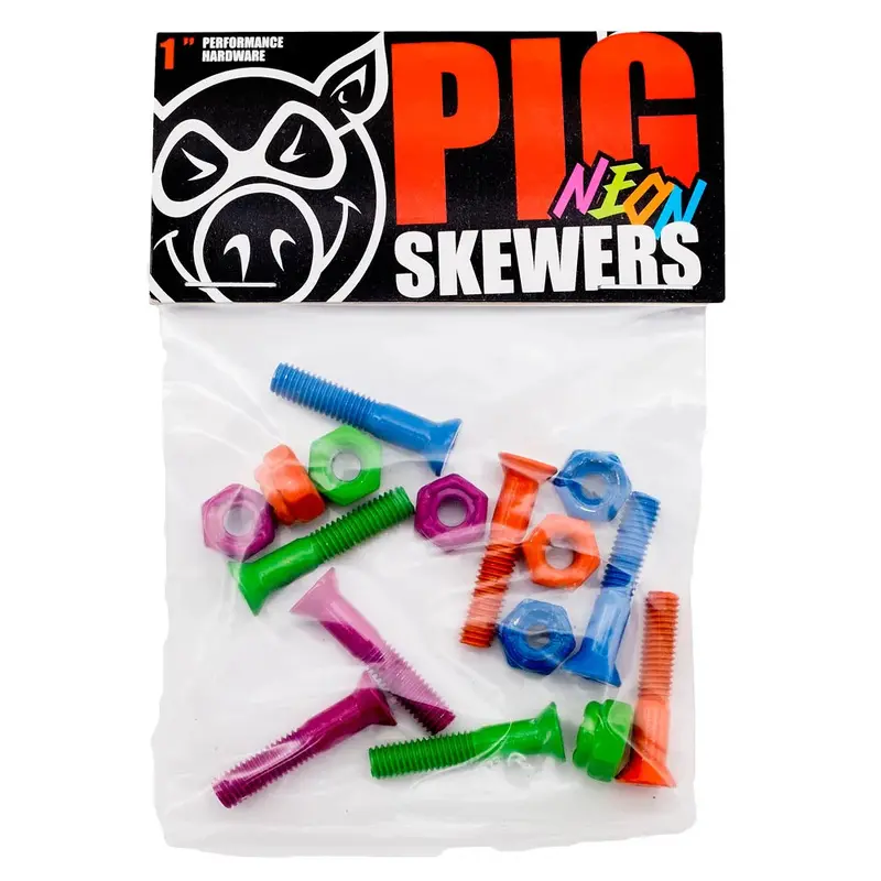 Pig Neon Skewers 1" 1