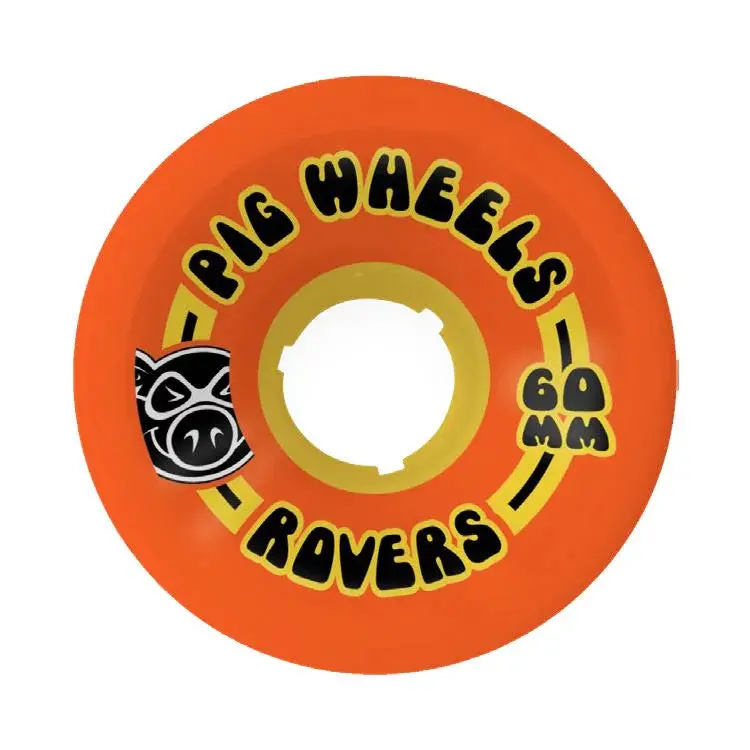Pig Rover 85A 60 Orange/Yellow Core Wheels 1