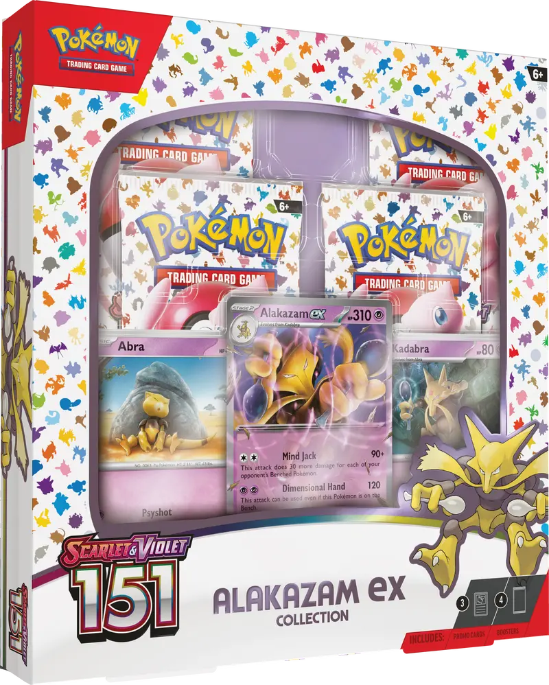 Pokemon: 151 Alakazam Ex Collection 1