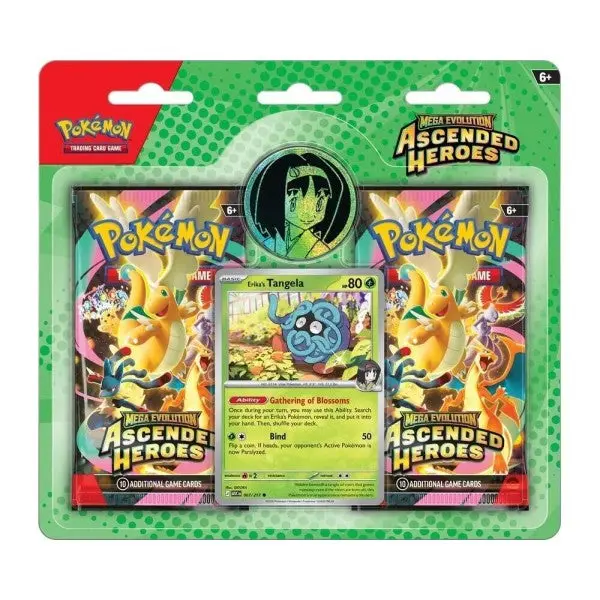 Pokemon: Ascended Heroes 2-Pack Blister Collection 1