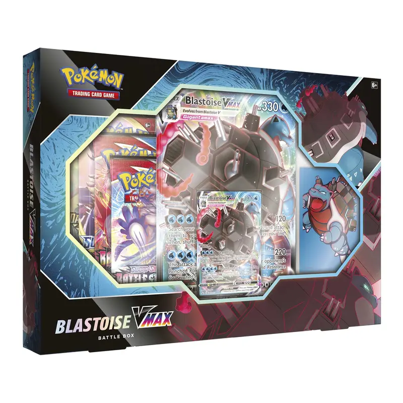 Pokemon: Blastoise Vmax Battle Box 1