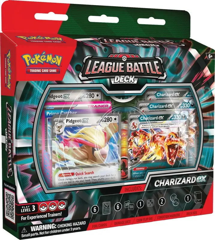 Pokemon: Charizard Ex League Battle Deck 1