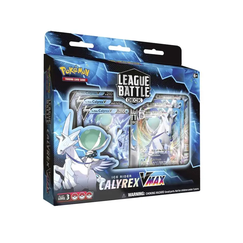 Pokemon: Ice Rider Calyrex Vmax League Battle Deck 1