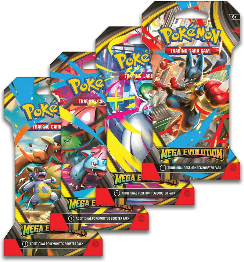 Pokemon: Mega Evolution Sleeved Booster Pack (1-Pack) 1