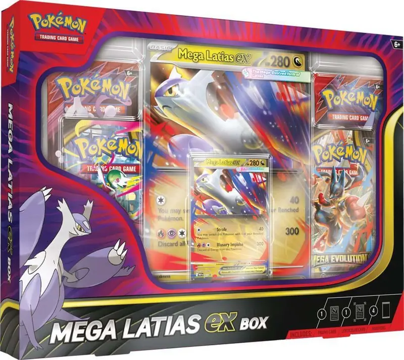 Pokemon: Mega Latias Ex Box 1