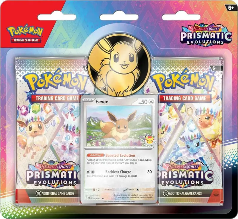 Pokemon: Prismatic Evolutions 2-Pack Blister 1