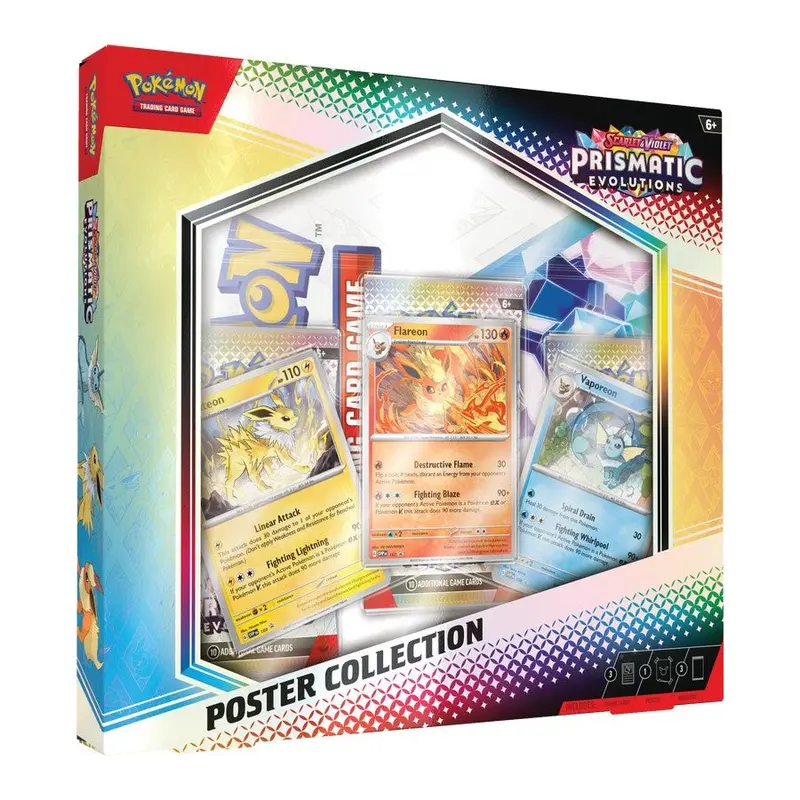 Pokemon: Prismatic Evolutions Poster Collection 1