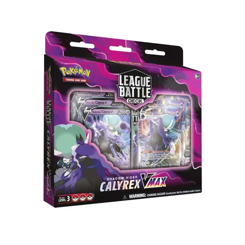 Pokemon: Shadow Rider Calyrex Vmax League Battle Deck 1