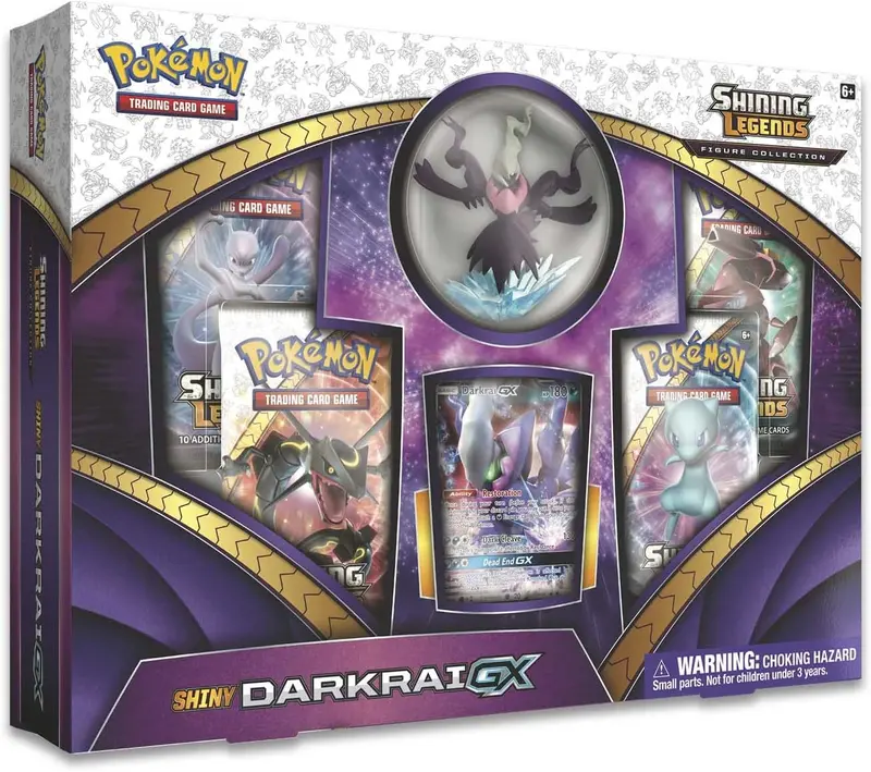 Pokemon: Shining Legends Figure Collection: Shiny Darkrai Gx 1