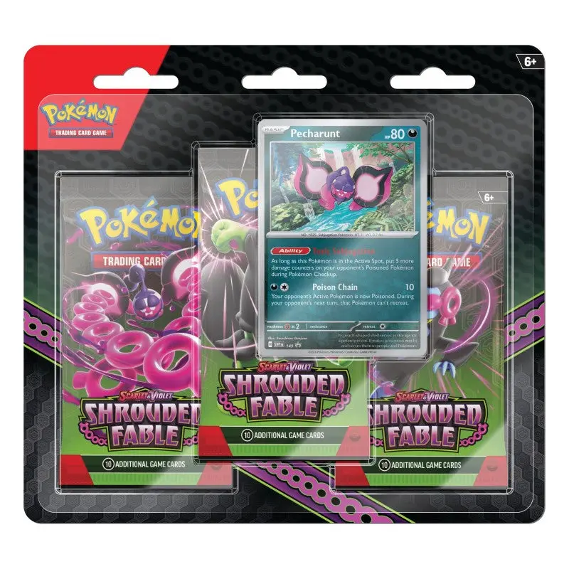 Pokemon: Shrouded Fable 3-Booster Blister 1